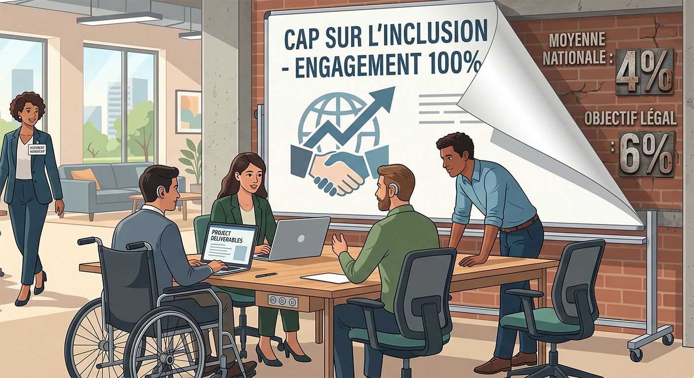 Handicap en entreprise : l’inclusion reste encore largement théorique
